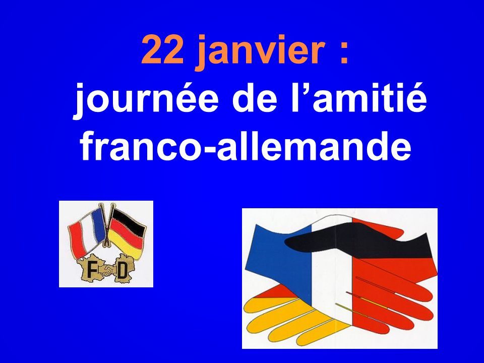 22 Janvier Journee De L Amitie Franco Allemande Echange Franco Allemand College Du Valromey